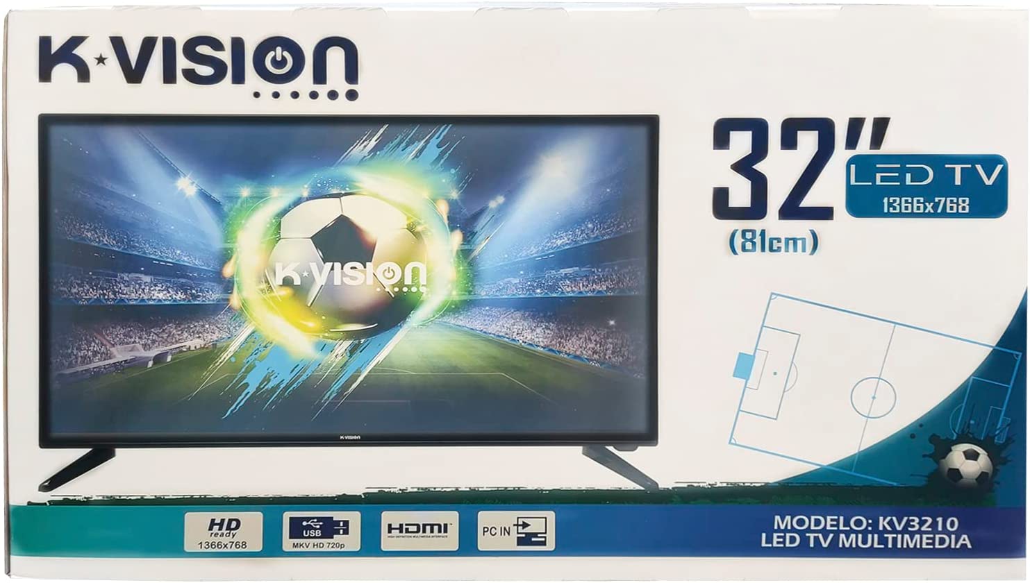 Television Smart TV LED HD K-VISION 32 Pulgadas /Modelo KVS3216