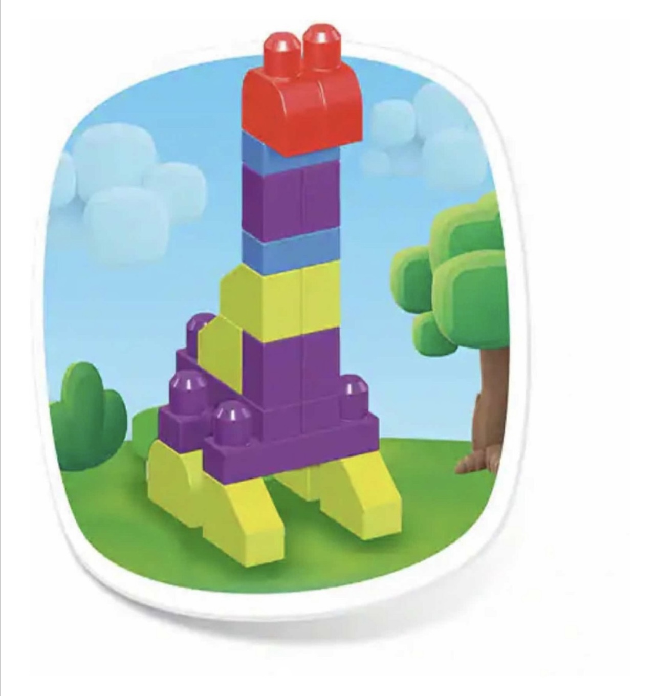 Mega Bloks Set Construcción Mattel Construye Y Crea 250 Pzas
