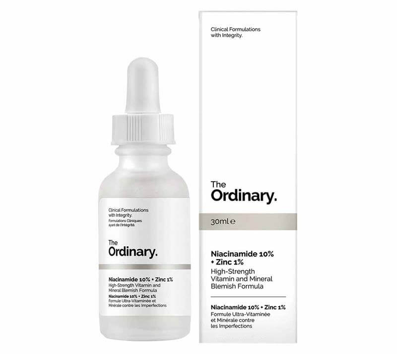 Sérum Niacinamide 10% + Zinc 1% The Ordinary día/noche para todo tipo de piel de 30mL