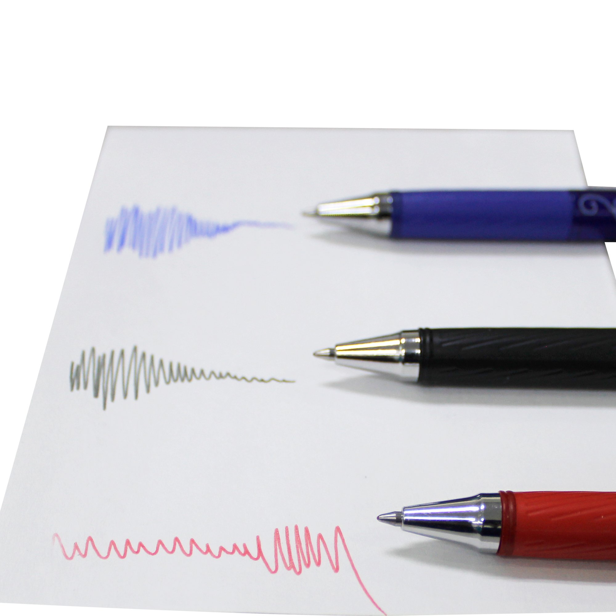 3 Bolígrafos Borrable Illusion 3 colores - Negro, Azul, Rojo