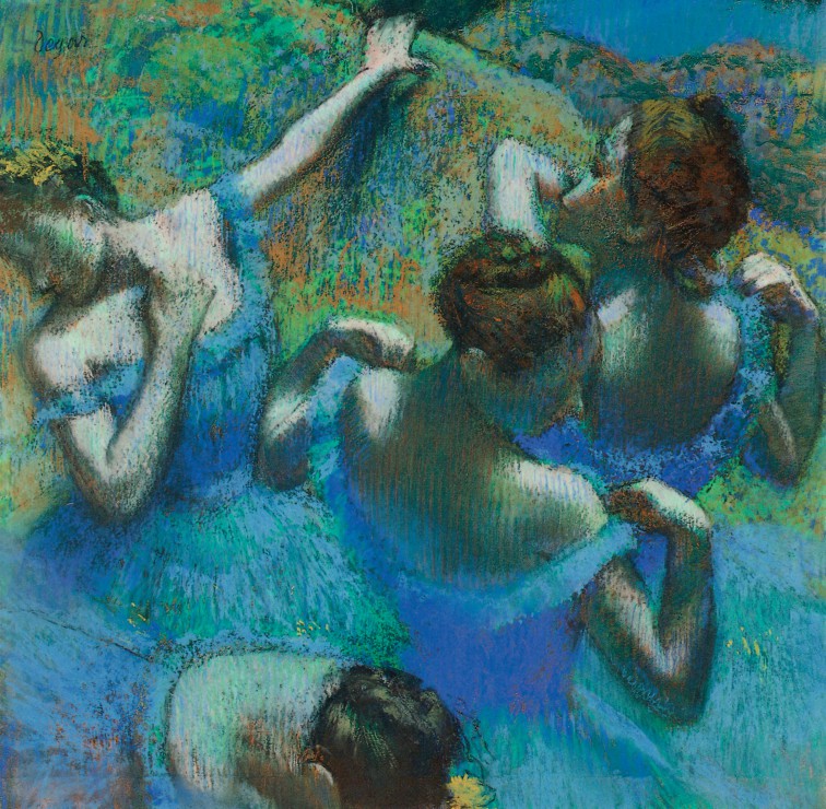 Rompecabezas Danseuses Bleues, 1897 Edgar Degas