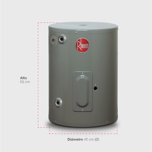 Calentador de Agua de Deposito Electrico 57 Litros 220 V 1.5 Servicios
