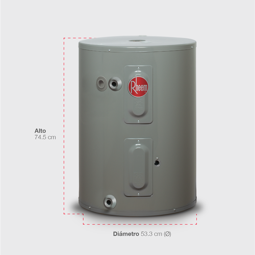 Calentador de Agua de Deposito Electrico 114 Litros 220 V 3 Servicios