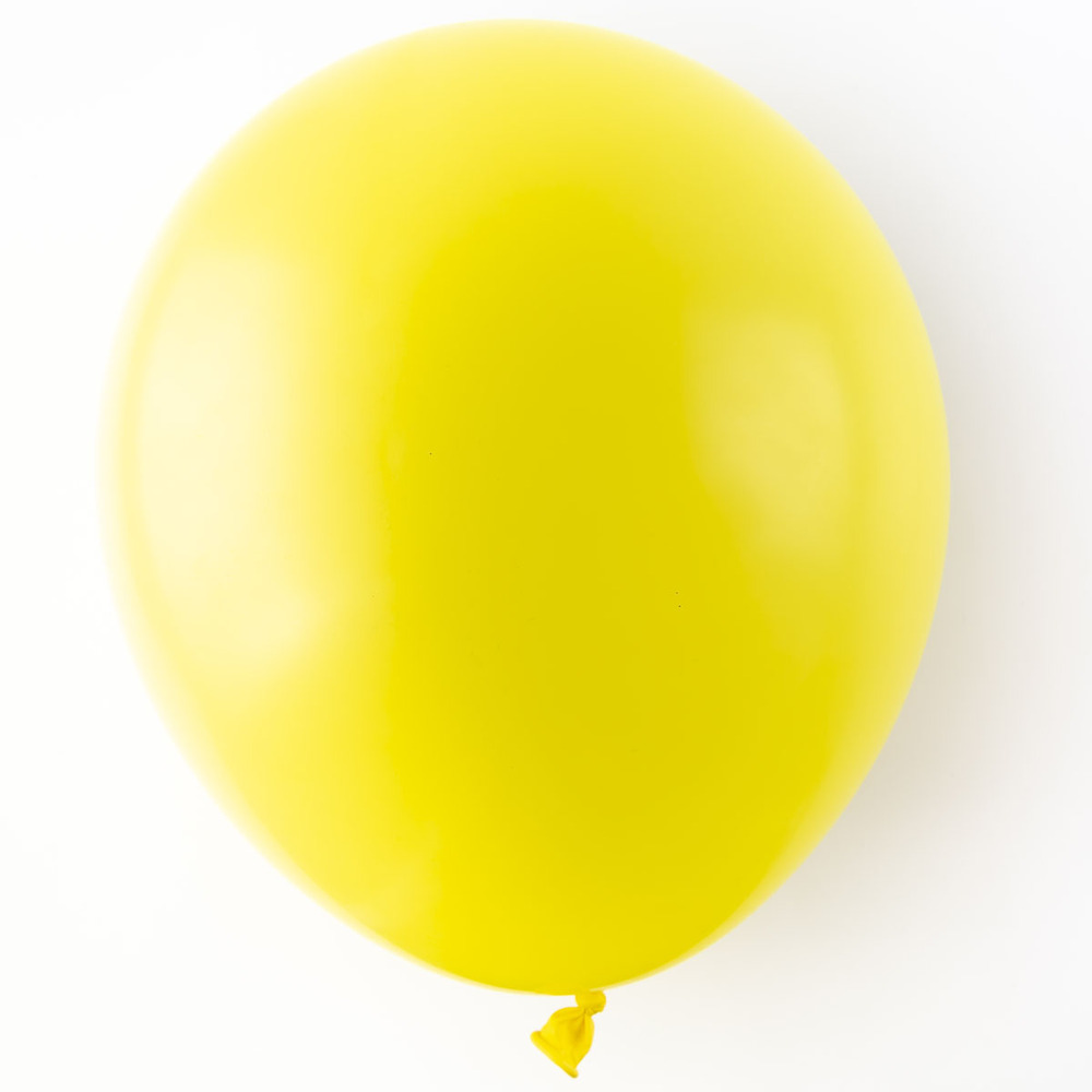 Globos Estandar 100 Piezas No 12 Amarillo Selanusa