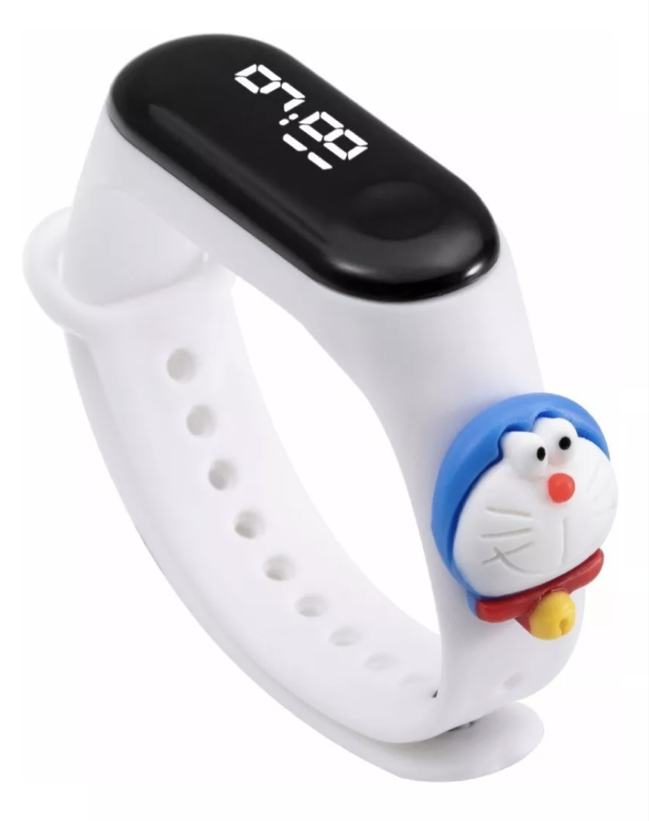Reloj Led Digital FUNBU Touch de Niños y Niñas para Regalo Barato Blanco
