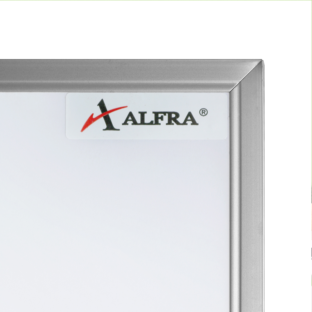 Pizarra Pintarron Blanco White Star Alfra 90x120 Cm