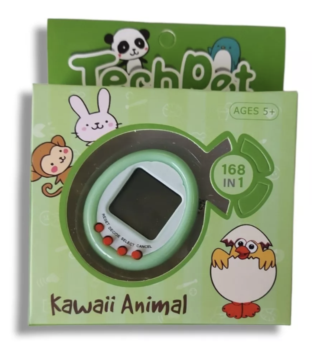 Tamagotchi Juego Virtual Retro 168 Mascotas Verde