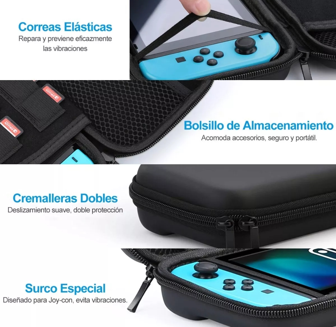 Kit De Accesorios Con Estuche Para Nintendo Switch 25 Es 1