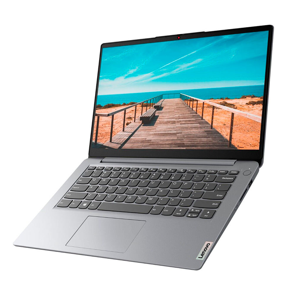 Laptop Lenovo Ideapad 1 14IGL7 Intel Celeron N4020 Ram 4GB- Disco 64GB Windows 11 - Plateada + Mochila + Mouse + Base Enfriadora