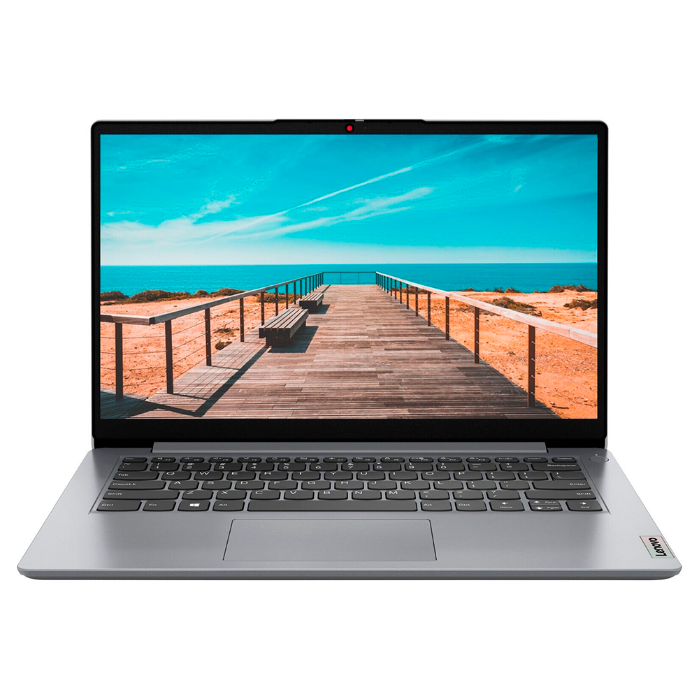 Laptop Lenovo Ideapad 1 14IGL7 Intel Celeron N4020 Ram 4GB- Disco 64GB Windows 11 - Plateada + Base Enfriadora + Mouse