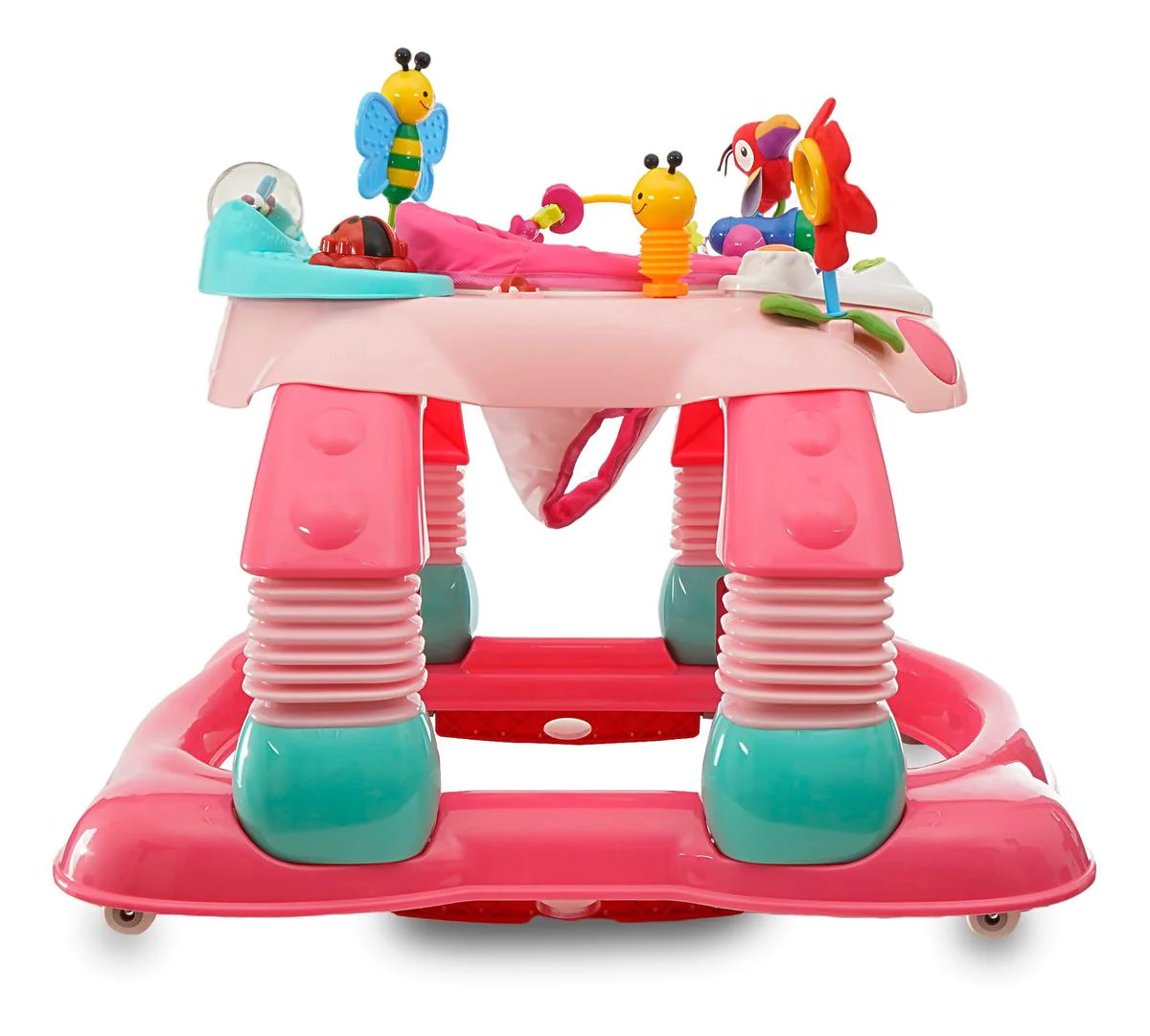 Andadera Prinsel Futura 3 en 1 Rosa.