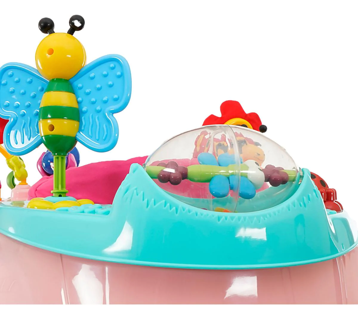 Andadera Prinsel Futura 3 en 1 Rosa.