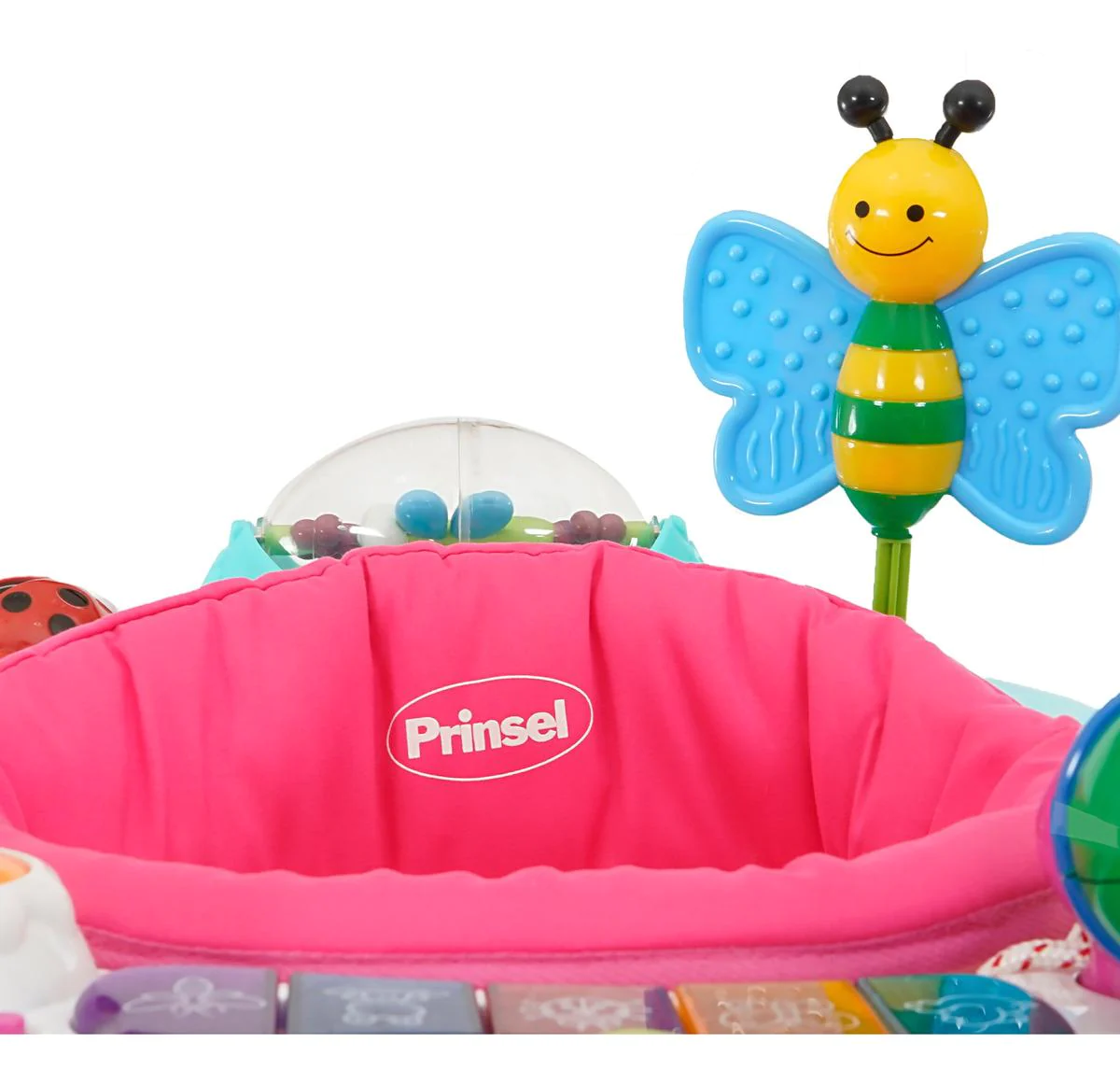 Andadera Prinsel Futura 3 en 1 Rosa.