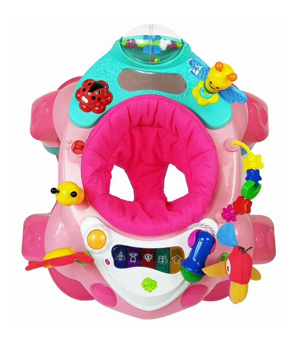 Andadera Prinsel Futura 3 en 1 Rosa.