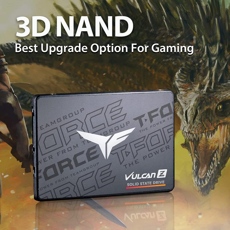 Unidad Estado Solido SSD 512GB Team Group T-Force Vulcan Z T253TZ512G0C101
