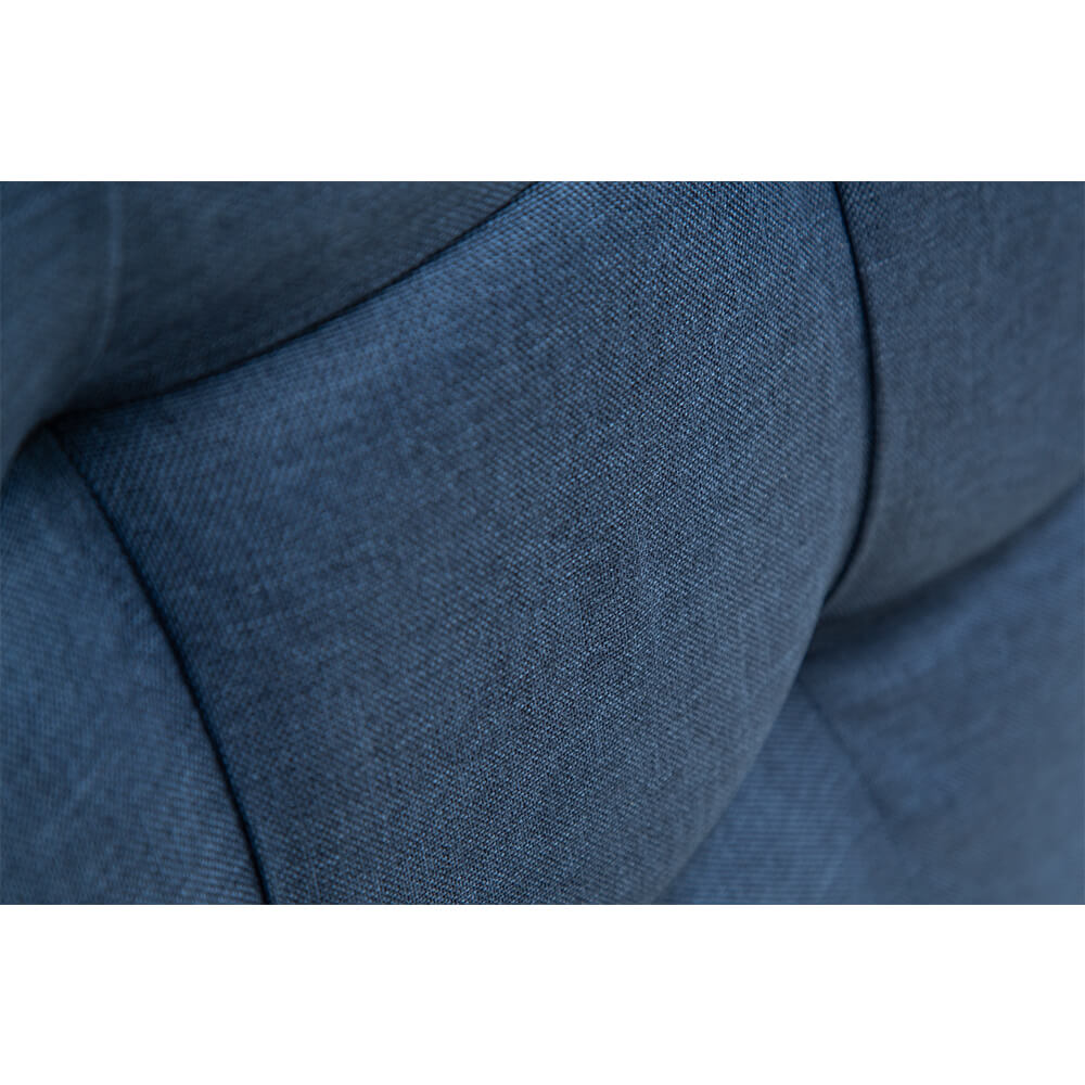 Colchón Matrimonial Restonic Trust Con Cabecera Dicasa Catania Lino Azul