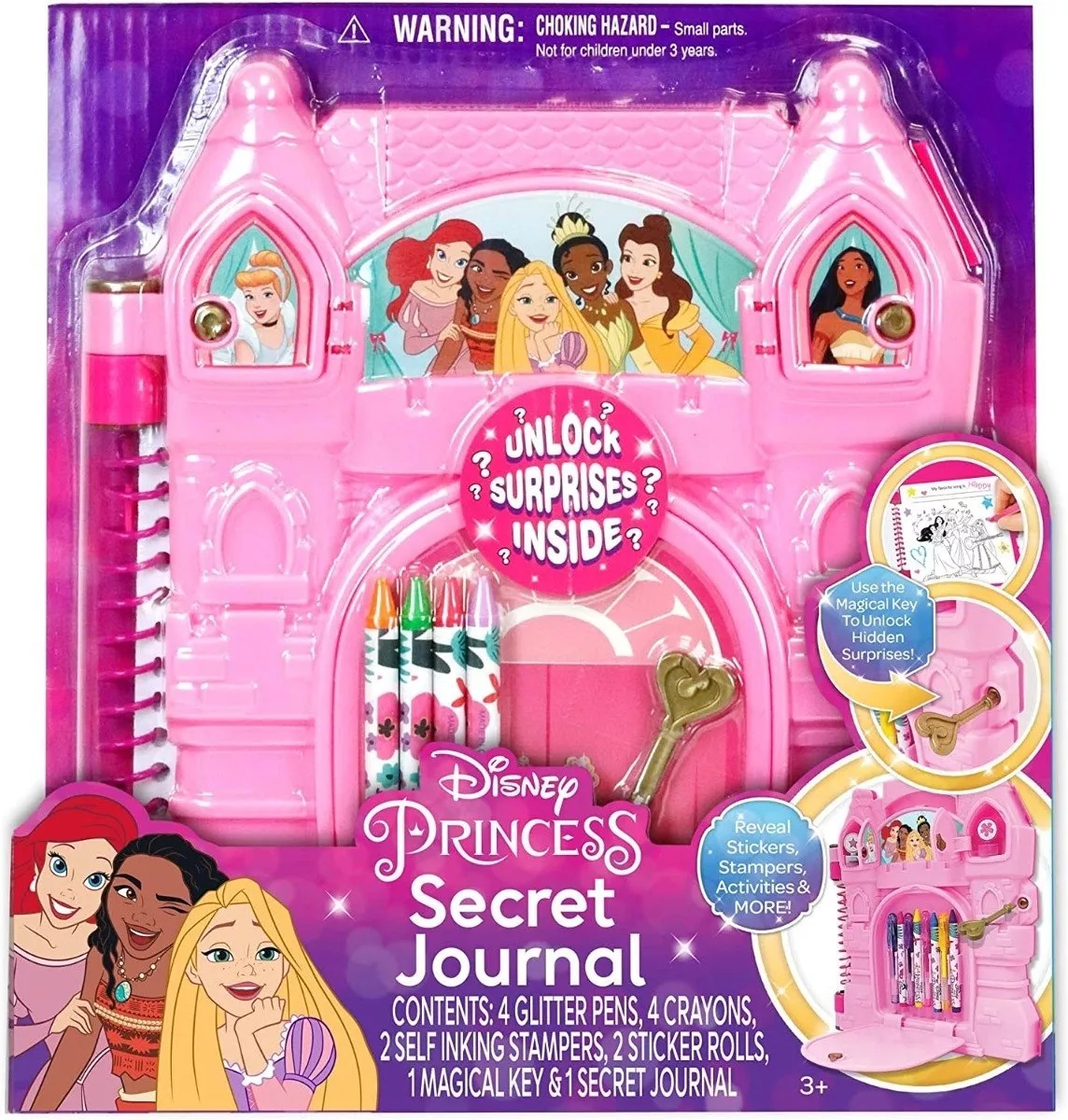 Diario Secreto De Princesas con Set De Actividades