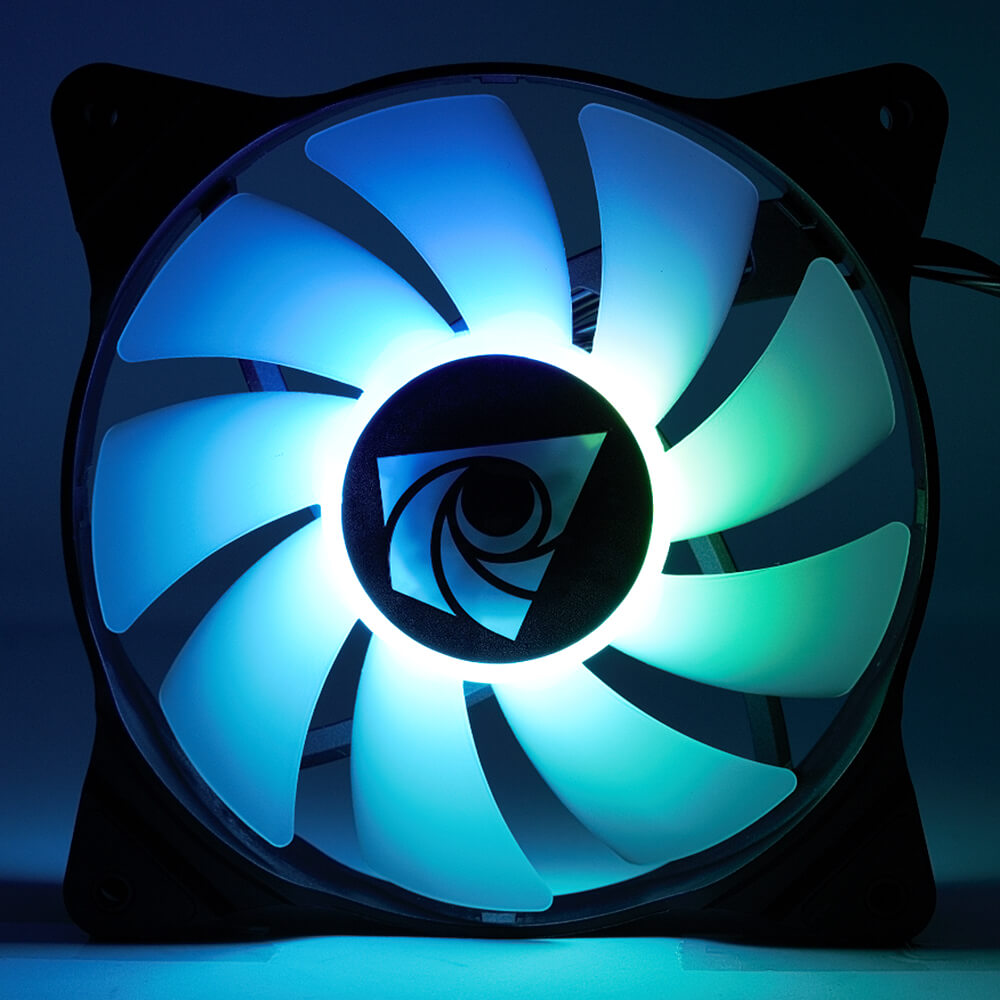 KIT DE 3 VENTILADORES MUNFROST SOLAR WIND RGB