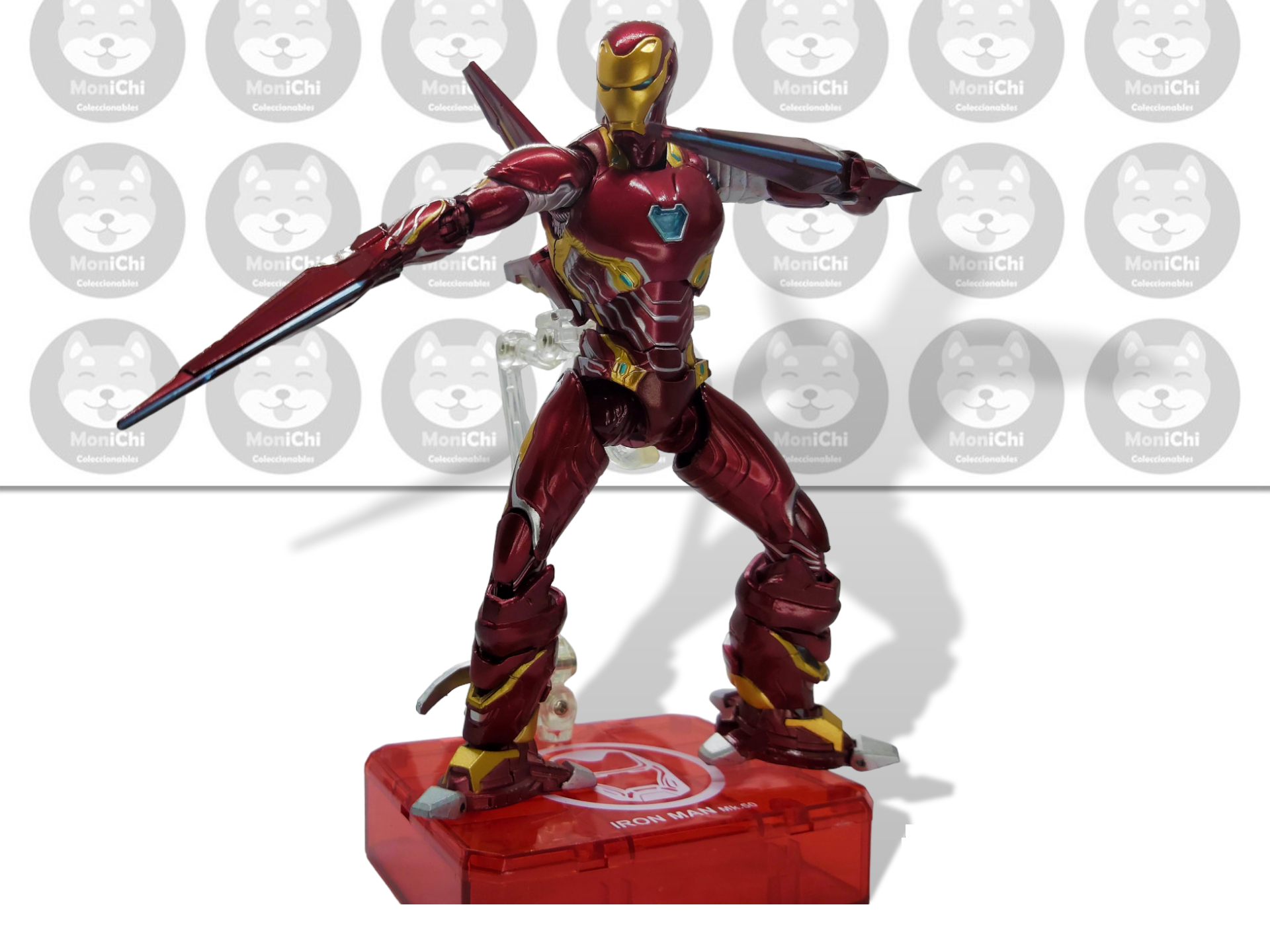 Iron Man Mark 50 Nano 1 Infinity Wars Avengers Figura Marvel