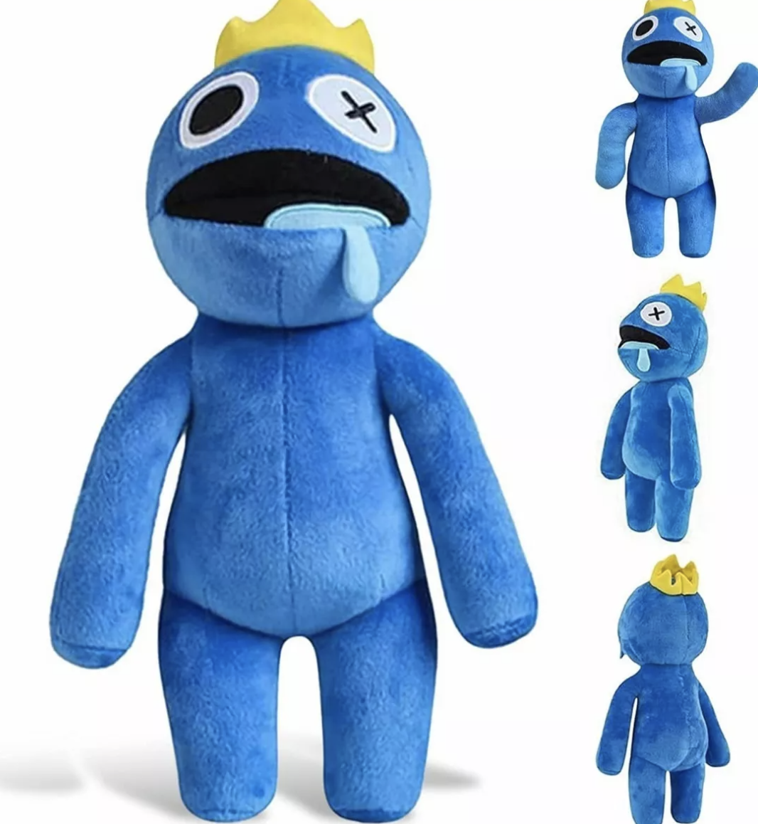 Muñeco De Peluche Crown Blue FUNBU Roblox Rainbow Friends