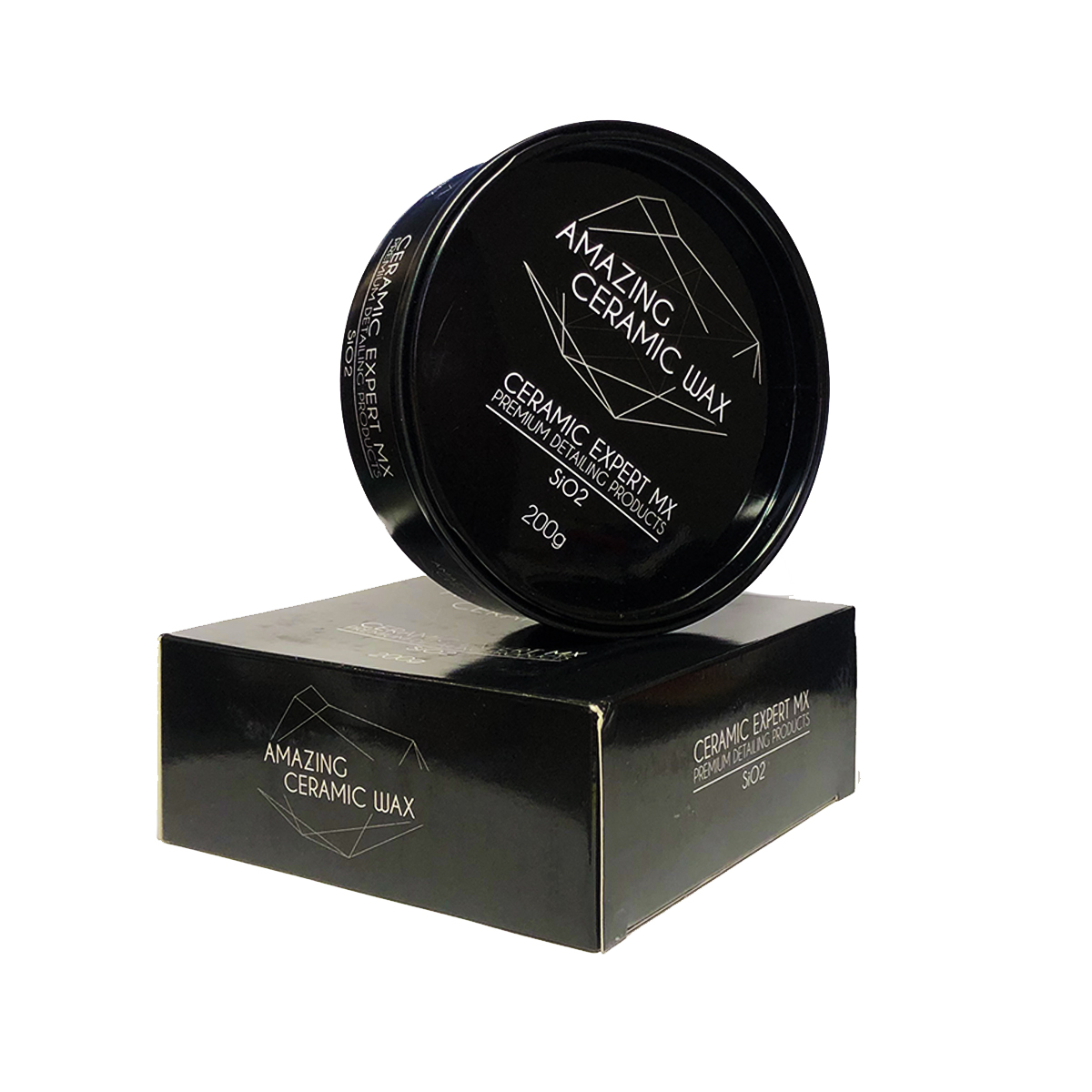 Cera de cristal para coches, Amazing Ceramic Wax alto brillo.