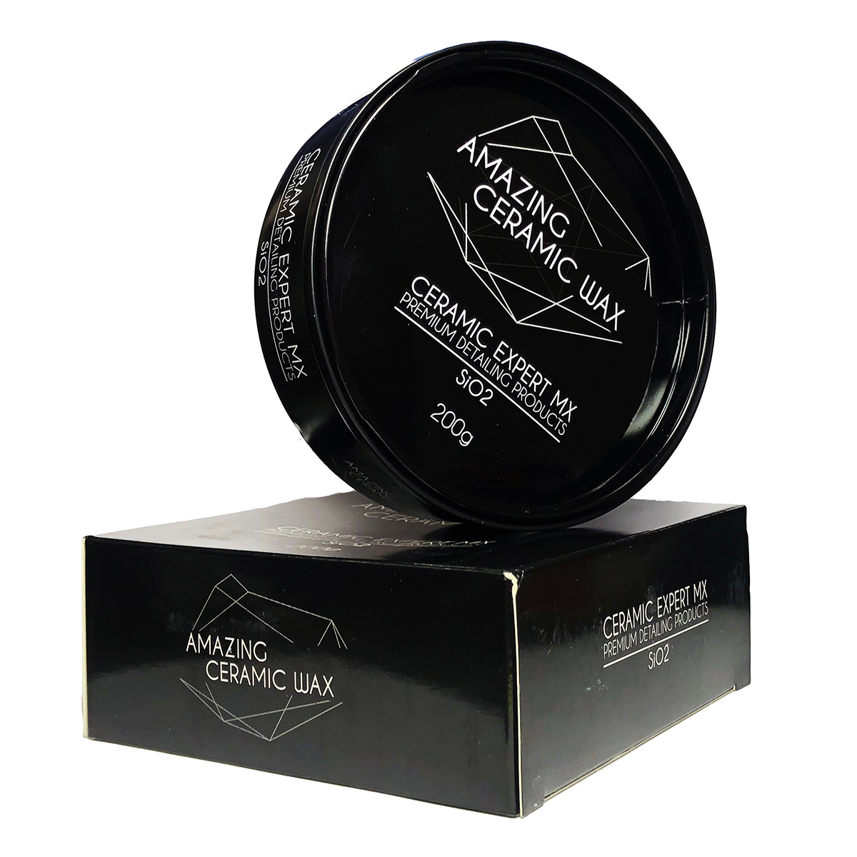 Cera de cristal para coches, Amazing Ceramic Wax alto brillo.
