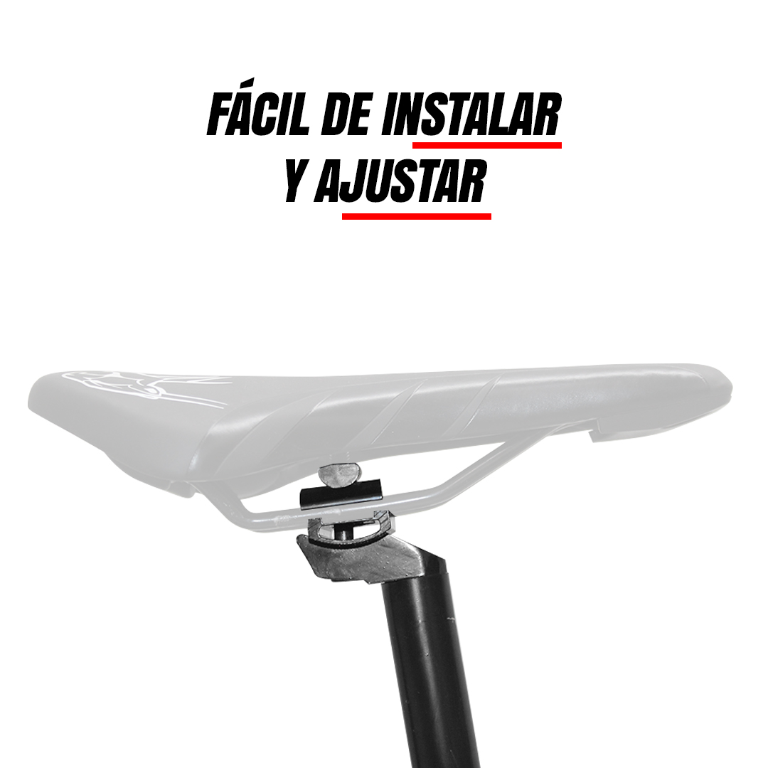  Poste De Asiento Mtb Para Bicicleta Con Broche 27.2x400mm