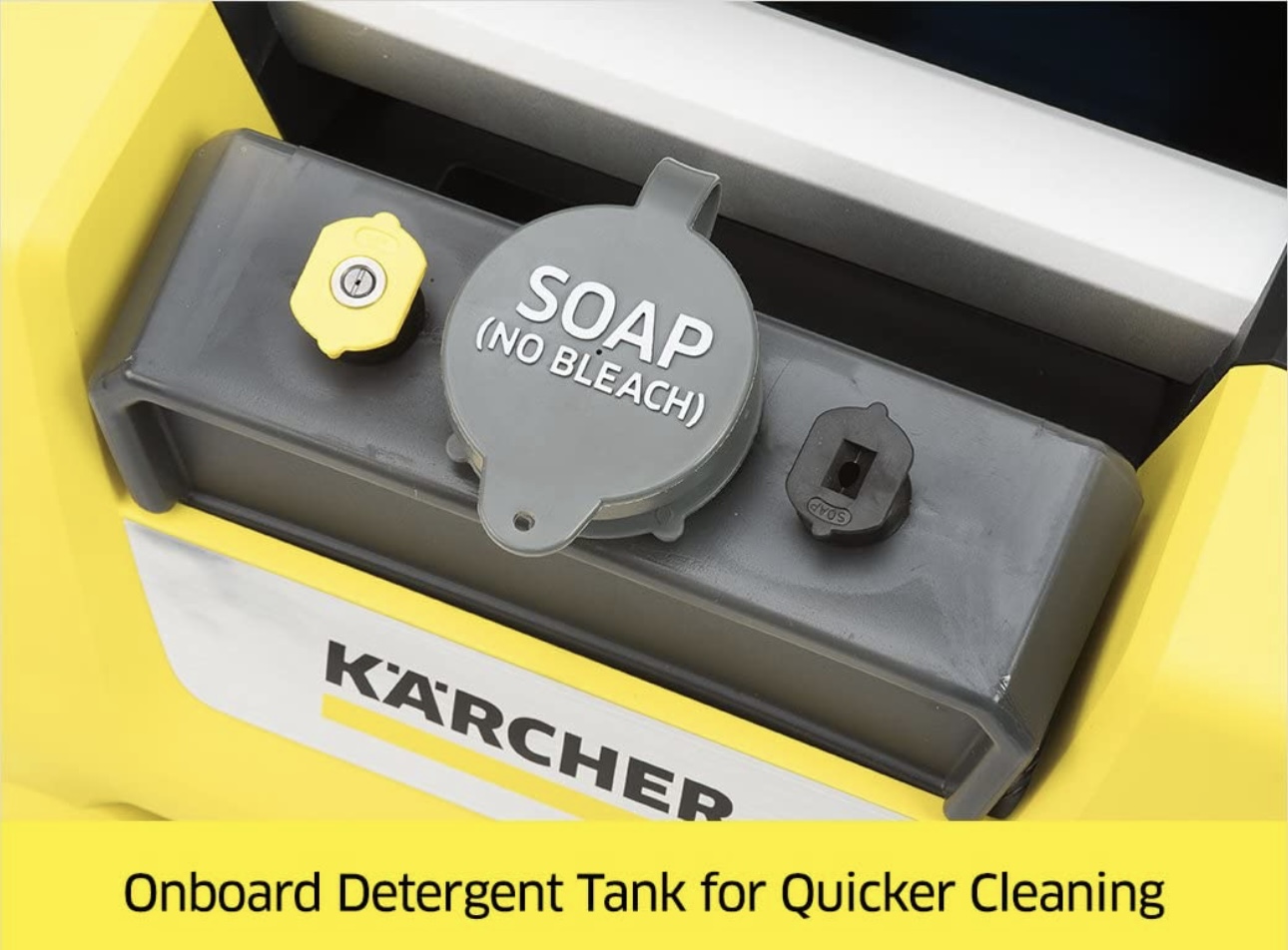 Hidrolavadora Eléctrica Kärcher Home & Garden K1700 PSI Presión Maxima 