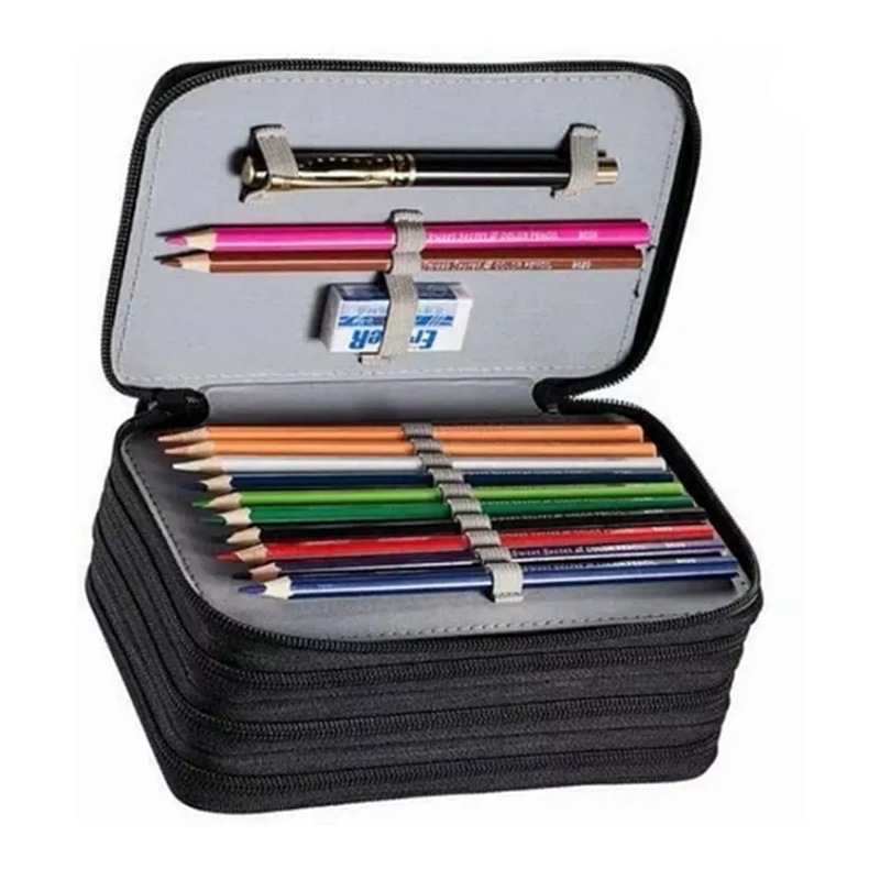 Organizador Para 72 Lápices De Colores Lapiceras Estuche.