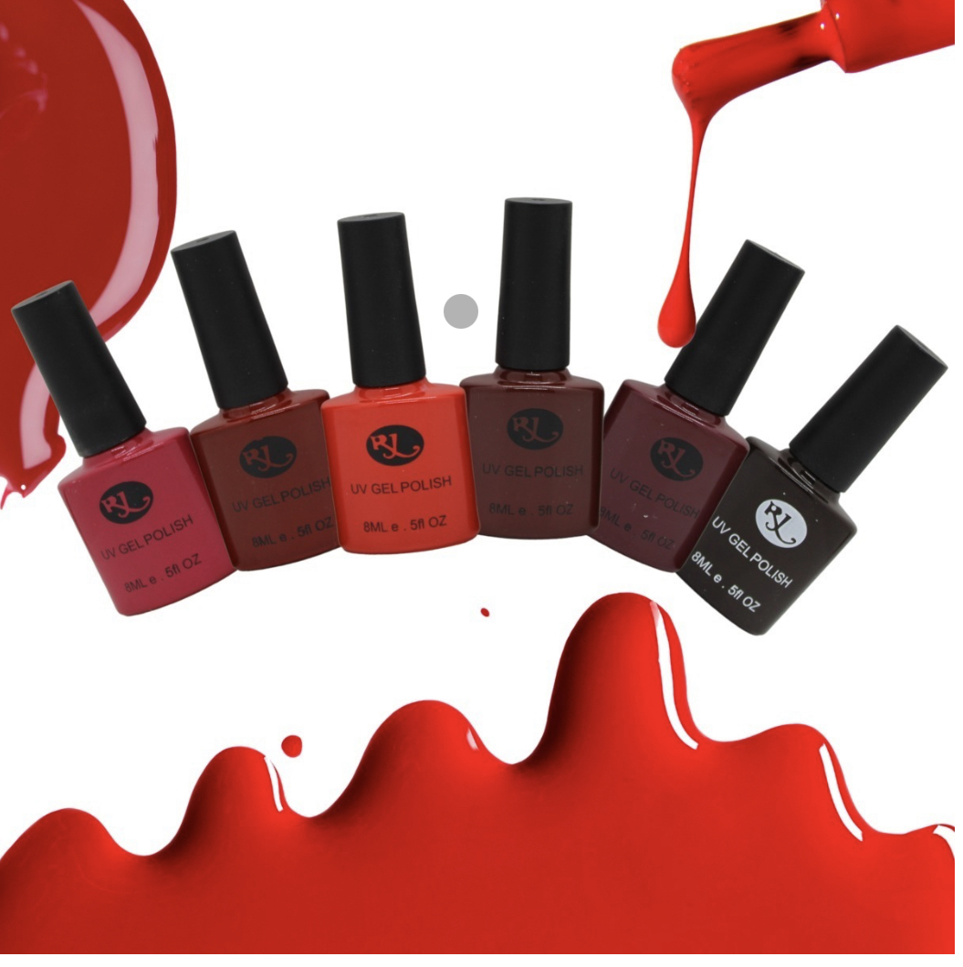 Kit Gel Semipermanente De 3 Pasos Gama De 6pz Letra Dg