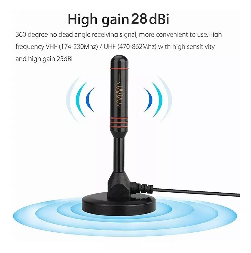 Antena De Tv Digital Hdtv