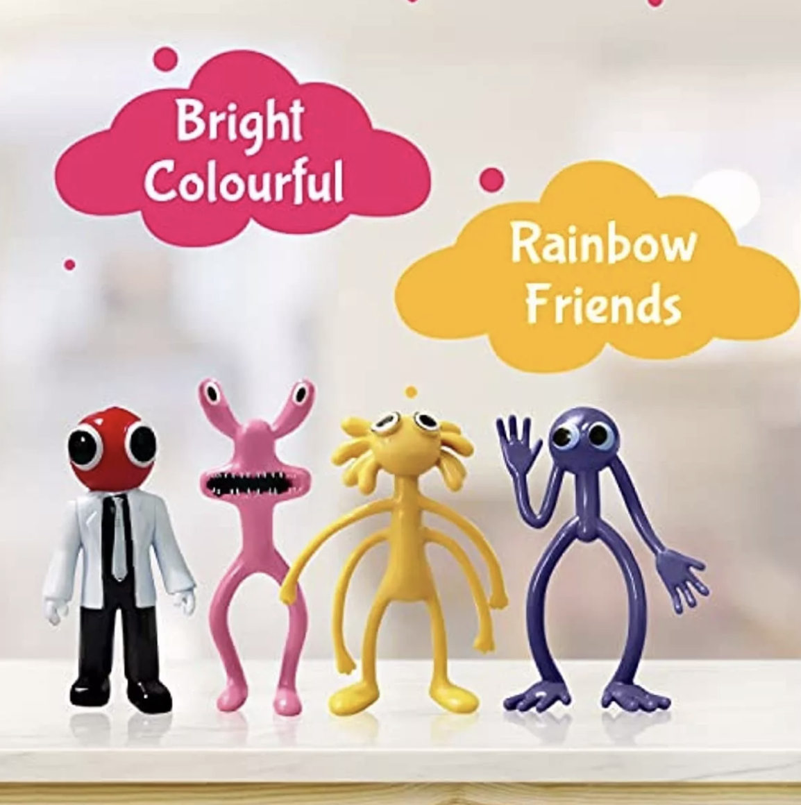 Kit Roblox Rainbow Friends Figura12 Pcs Muñecos Juguete