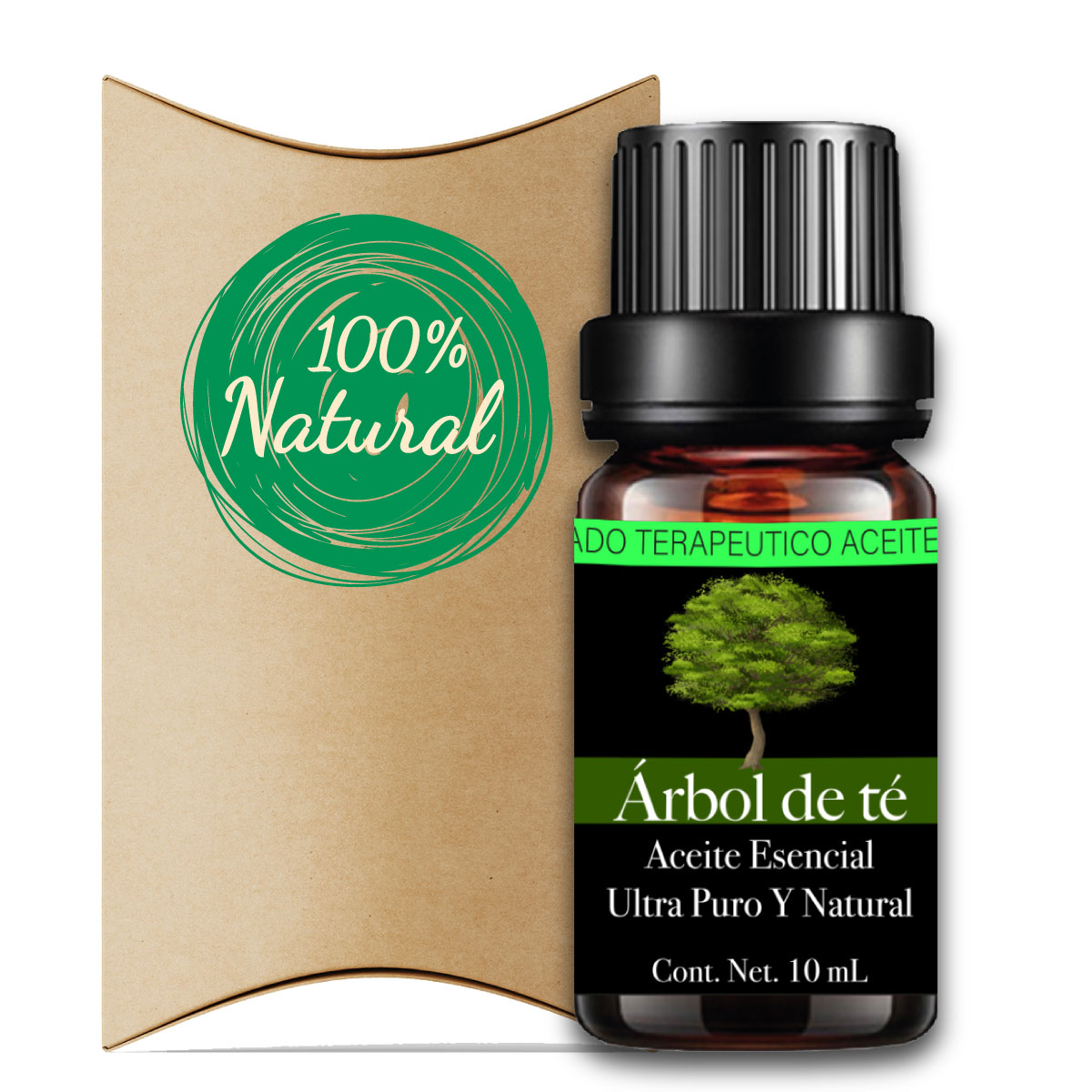 Aceite Esencial De Arbol De Té 100% Natural Y Puro Aromaterapia