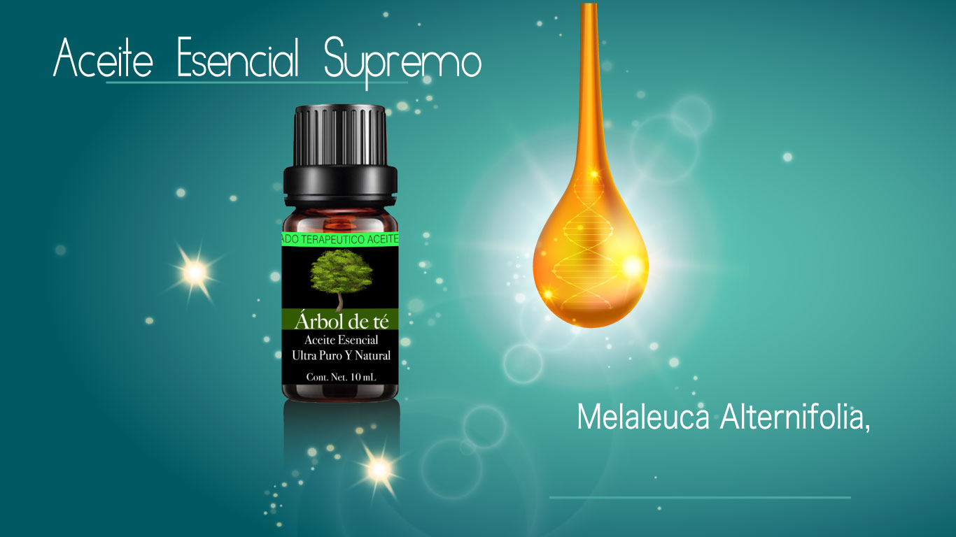 Aceite Esencial De Arbol De Té 100% Natural Y Puro Aromaterapia