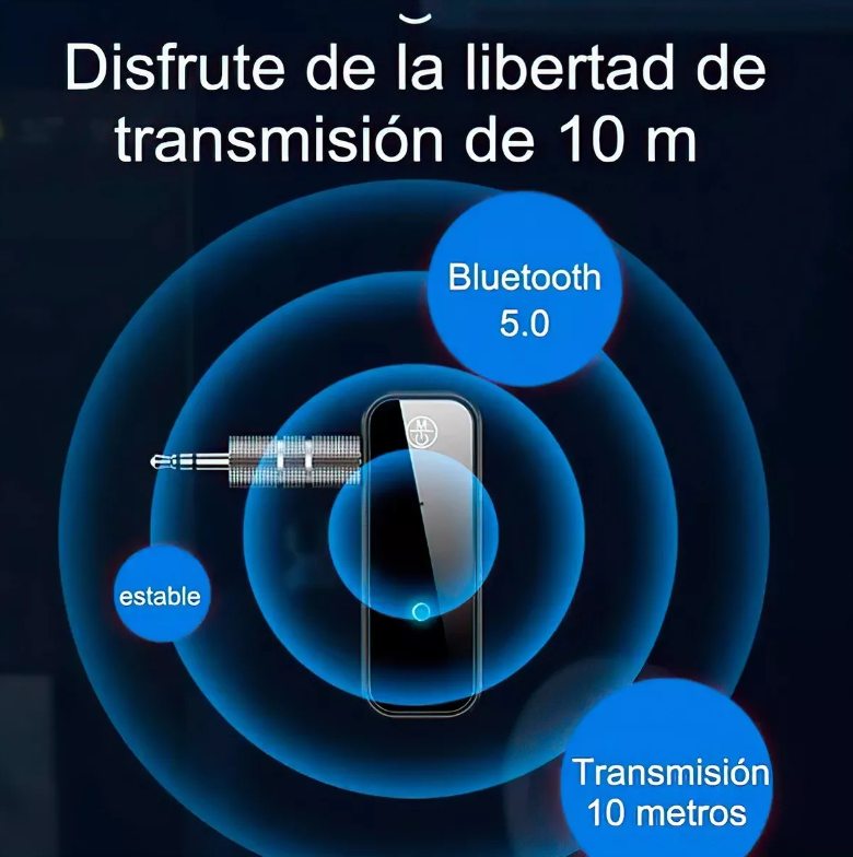 Transmisor Y Receptor Bluetooth V5.0 De Audio