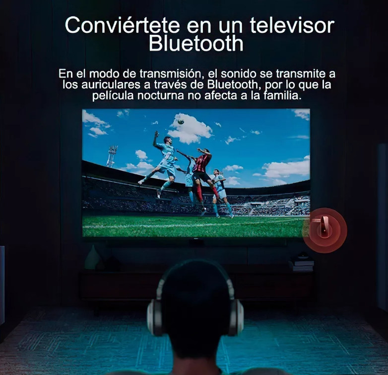 Transmisor Y Receptor Bluetooth V5.0 De Audio