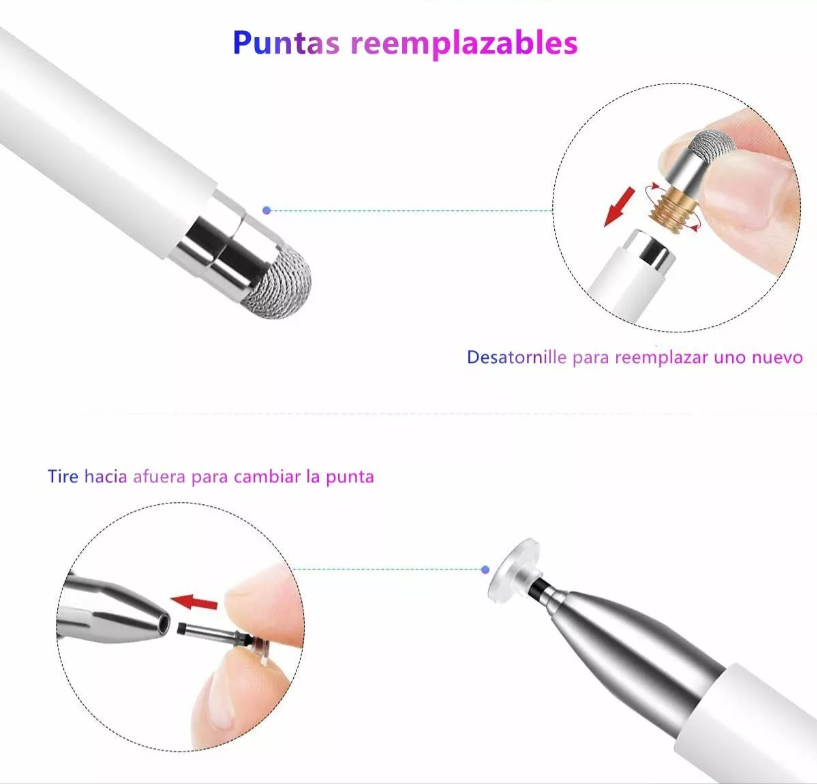 2 Lapiz Optico para pantalla Tactil 