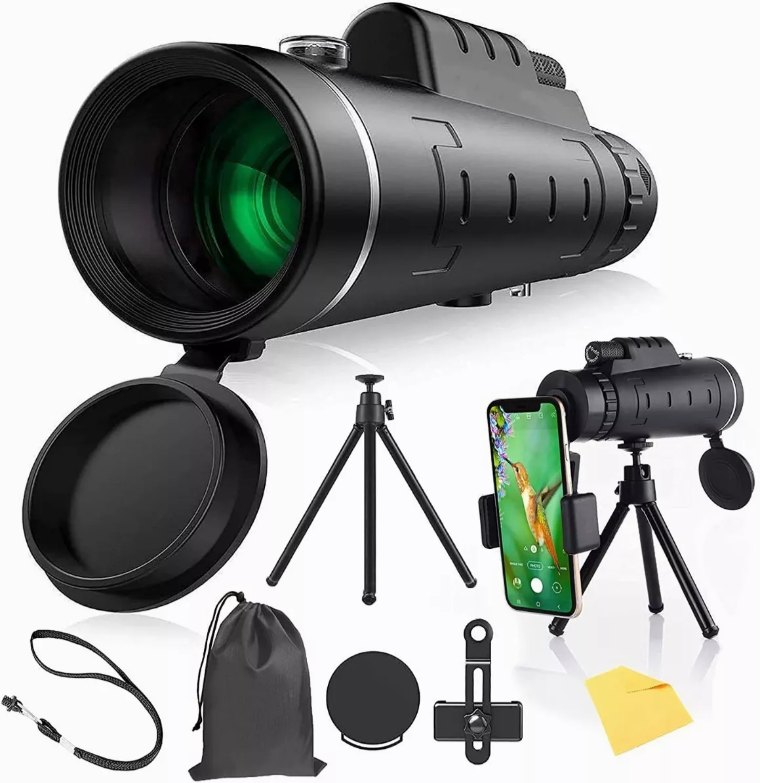 Telescopio Monocular Único De 40x60+tr