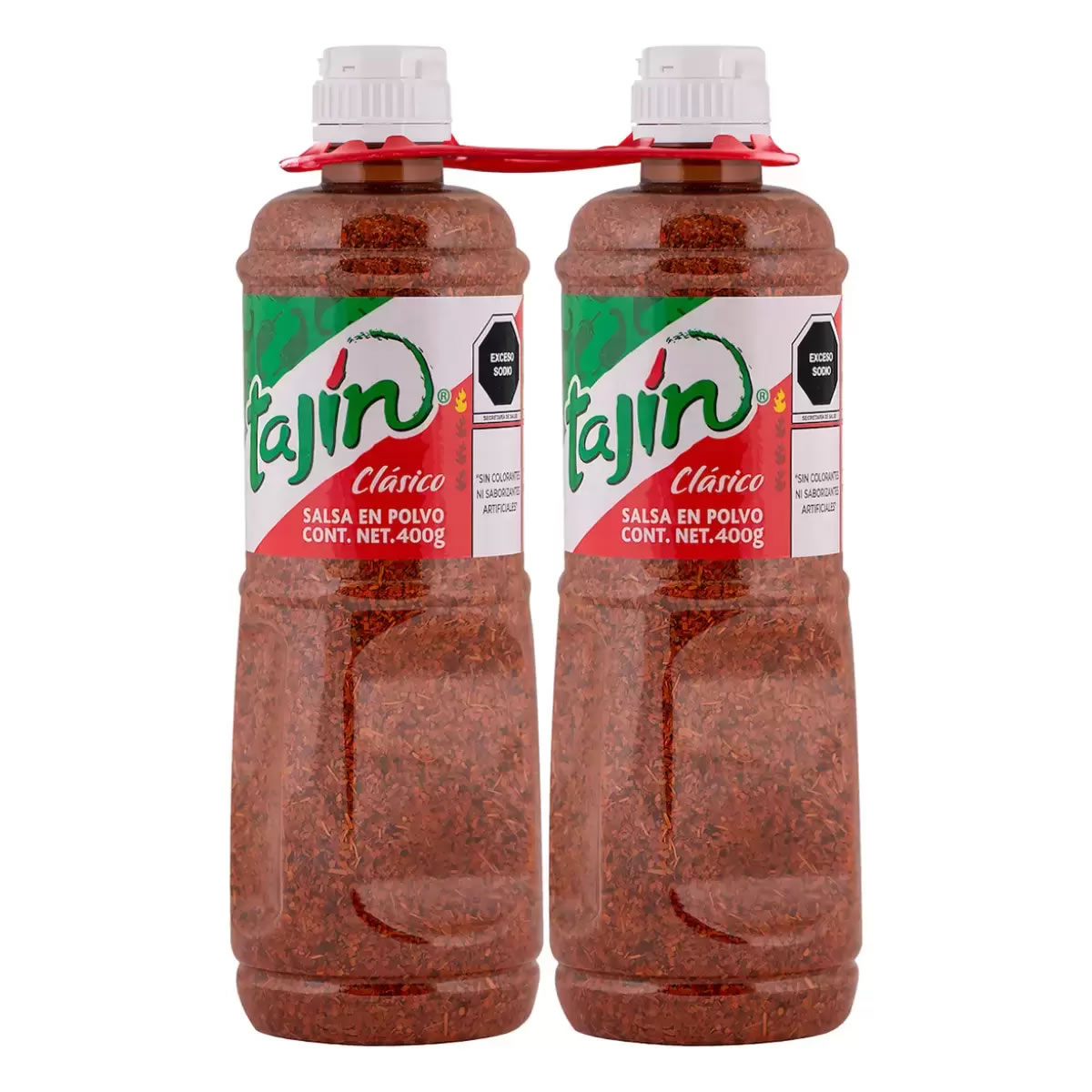 Tajín Clásico Chile en Polvo 2 Piezas con 400 g 575428 CST