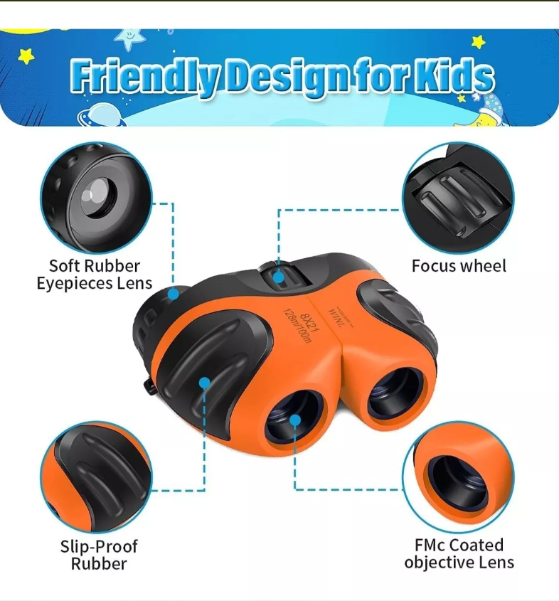 Binoculares Alta Resolución De Juguete Para Niños