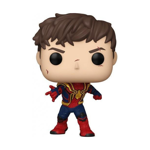 Funko Pop Marvel Spiderman No Way Home - Spiderman Tom Holland sin Máscara