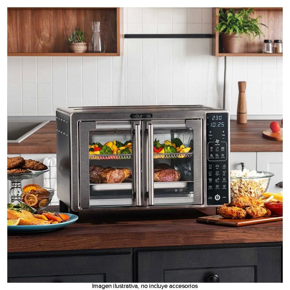 Horno Digital con Freidora de Aire Gourmia 24 Litros 