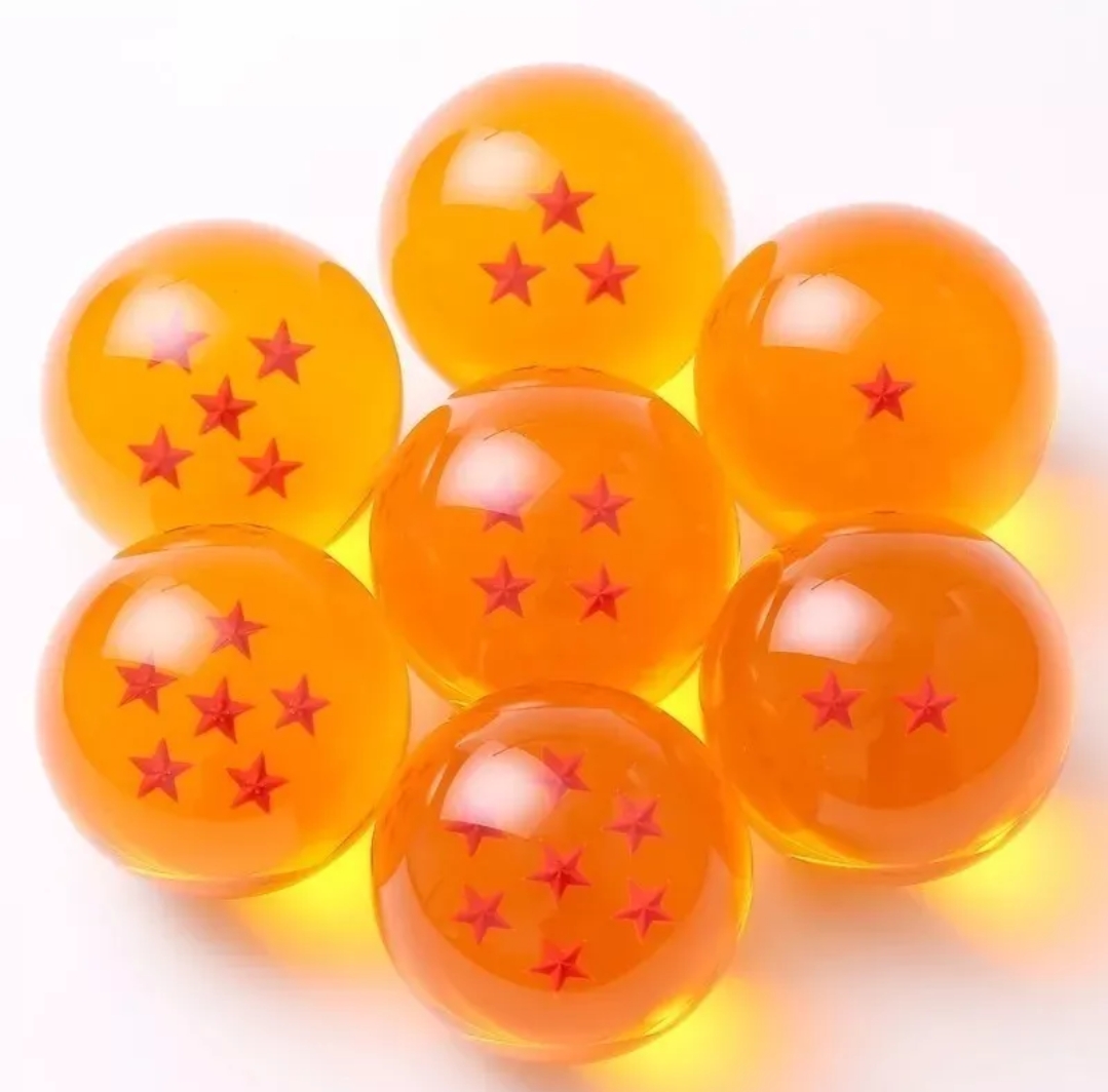 Dragon Ball 7esferas Bolas De Dragón Con Caja Exhibidor goku