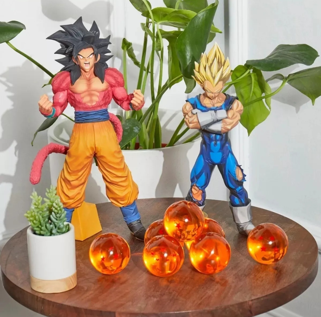 Dragon Ball 7esferas Bolas De Dragón Con Caja Exhibidor goku