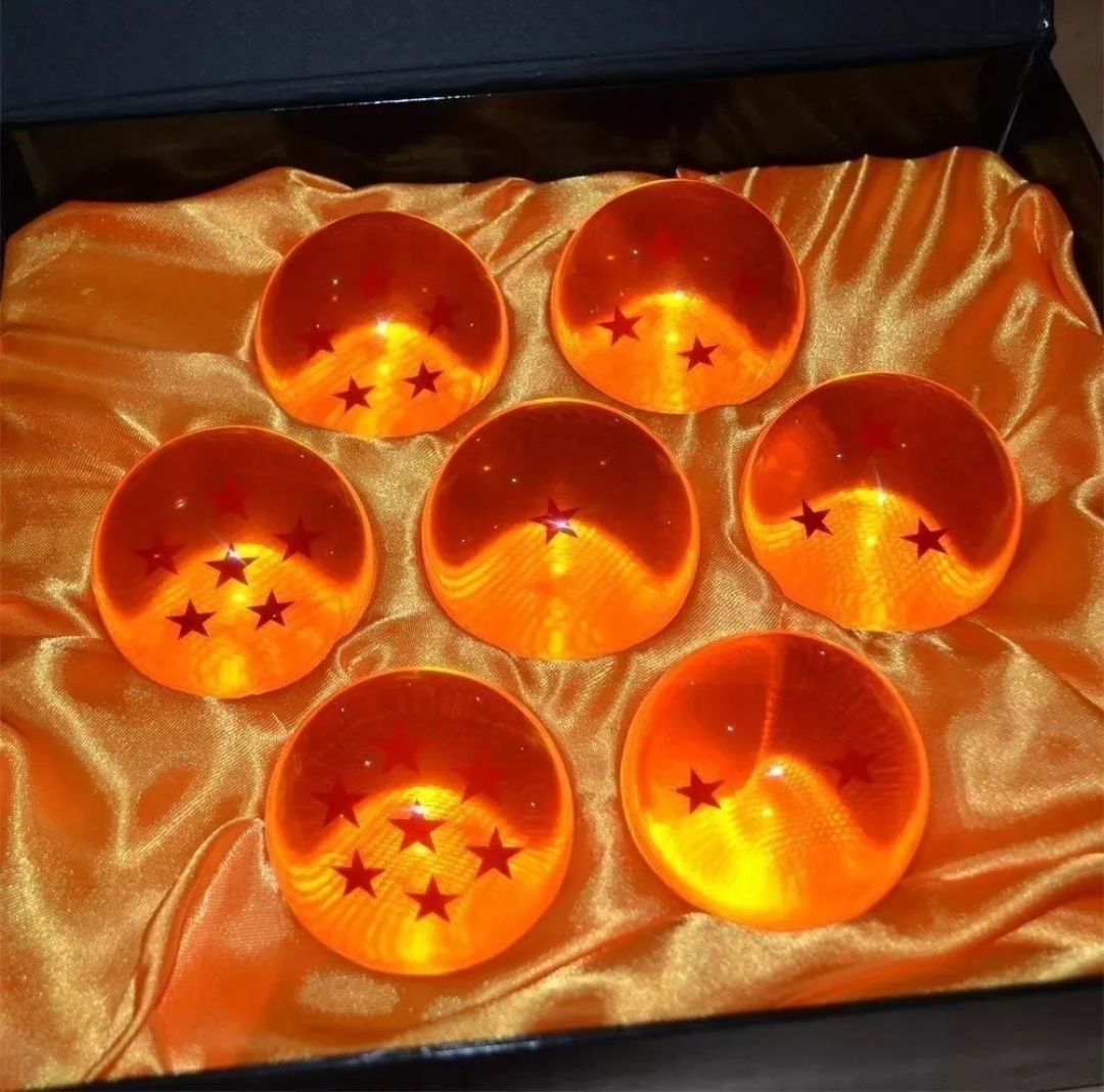 Dragon Ball 7esferas Bolas De Dragón Con Caja Exhibidor goku