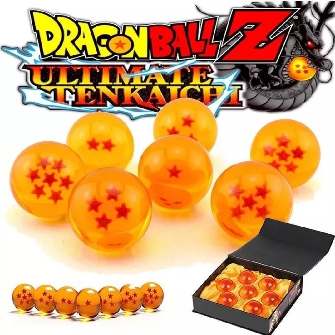 Dragon Ball 7esferas Bolas De Dragón Con Caja Exhibidor goku