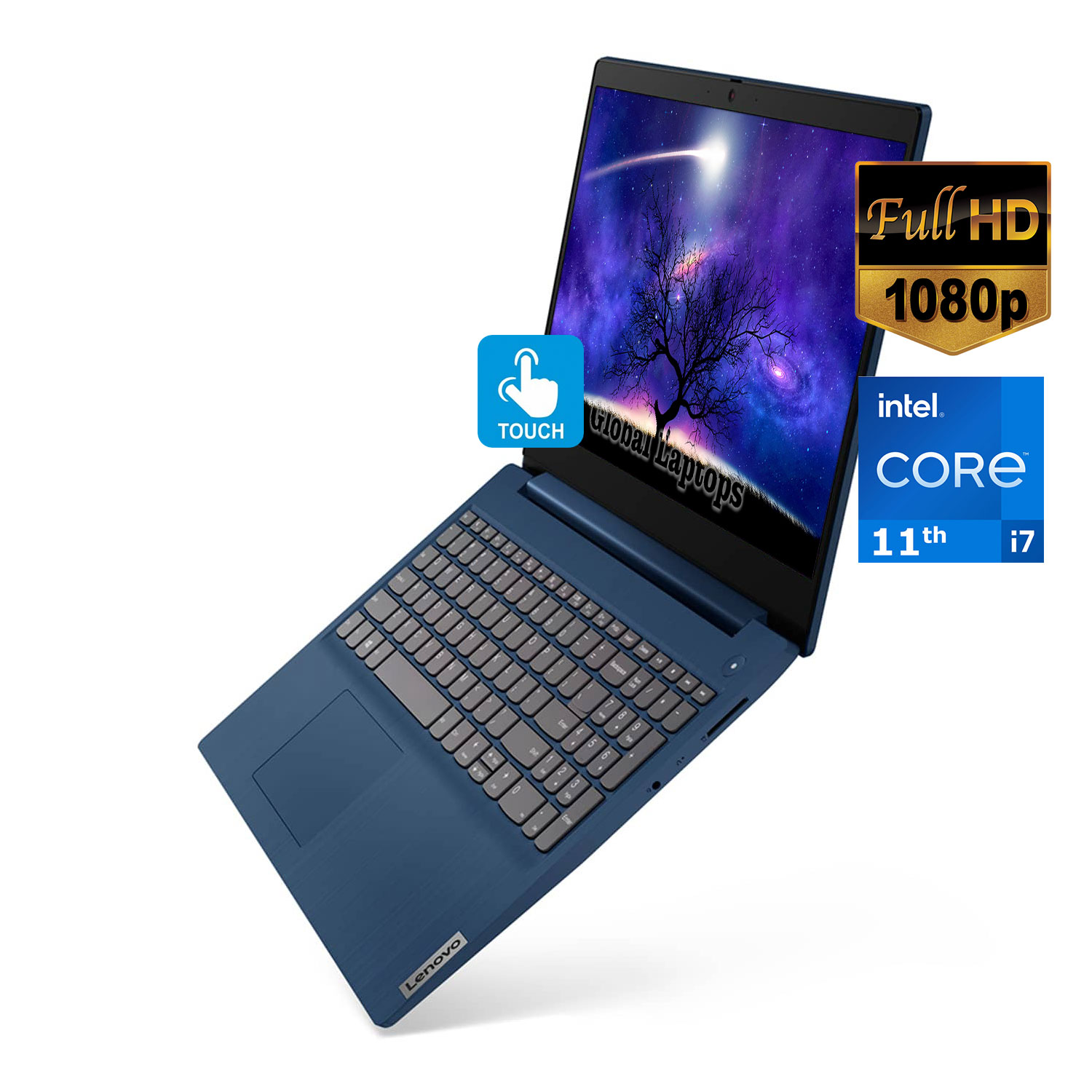 Laptop Lenovo IdeaPad Core i7 11va Gen 512GB SSD 12GB FHD Tactil