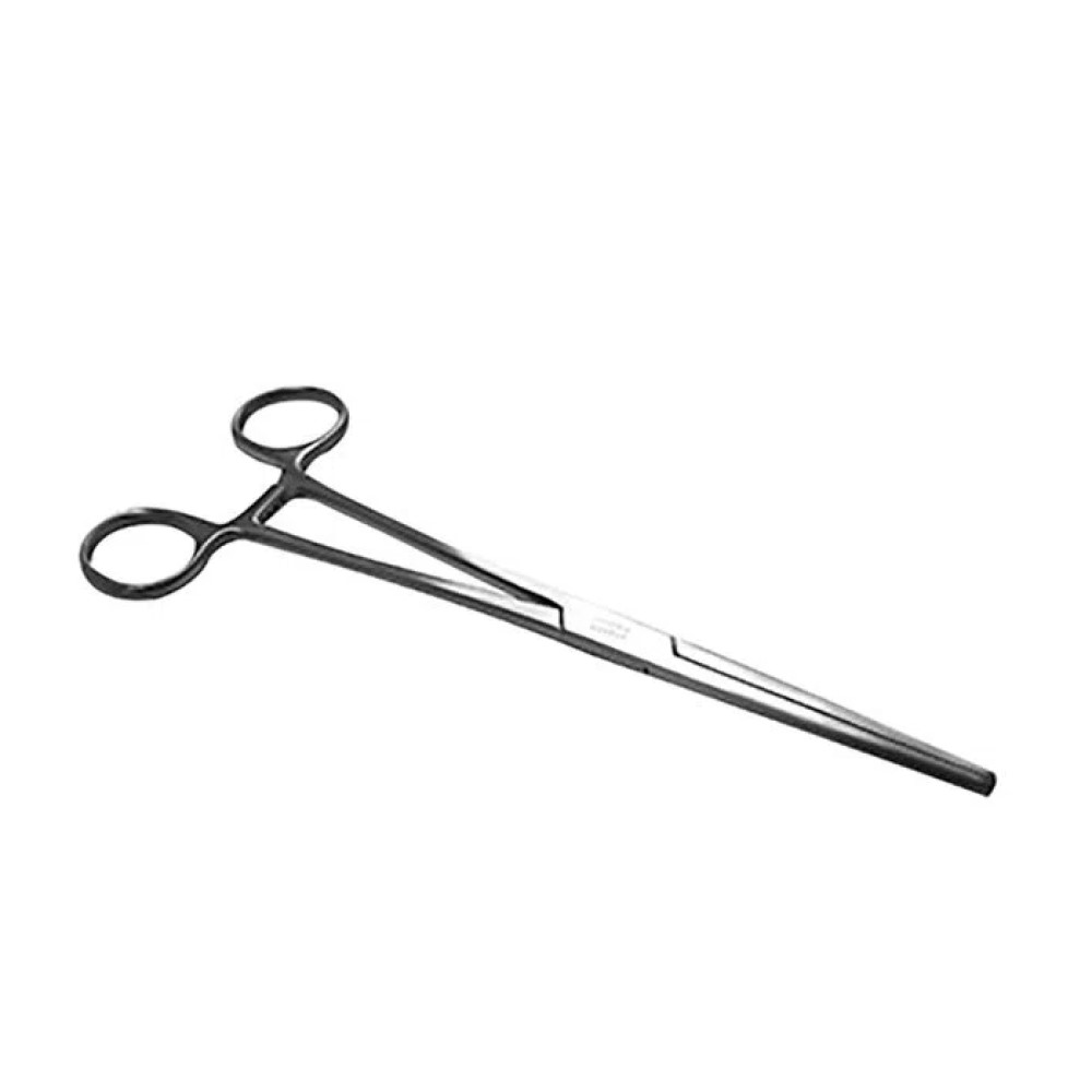 Pinza Rochester Pean Recta Plateado 20 cm Hergom Premium