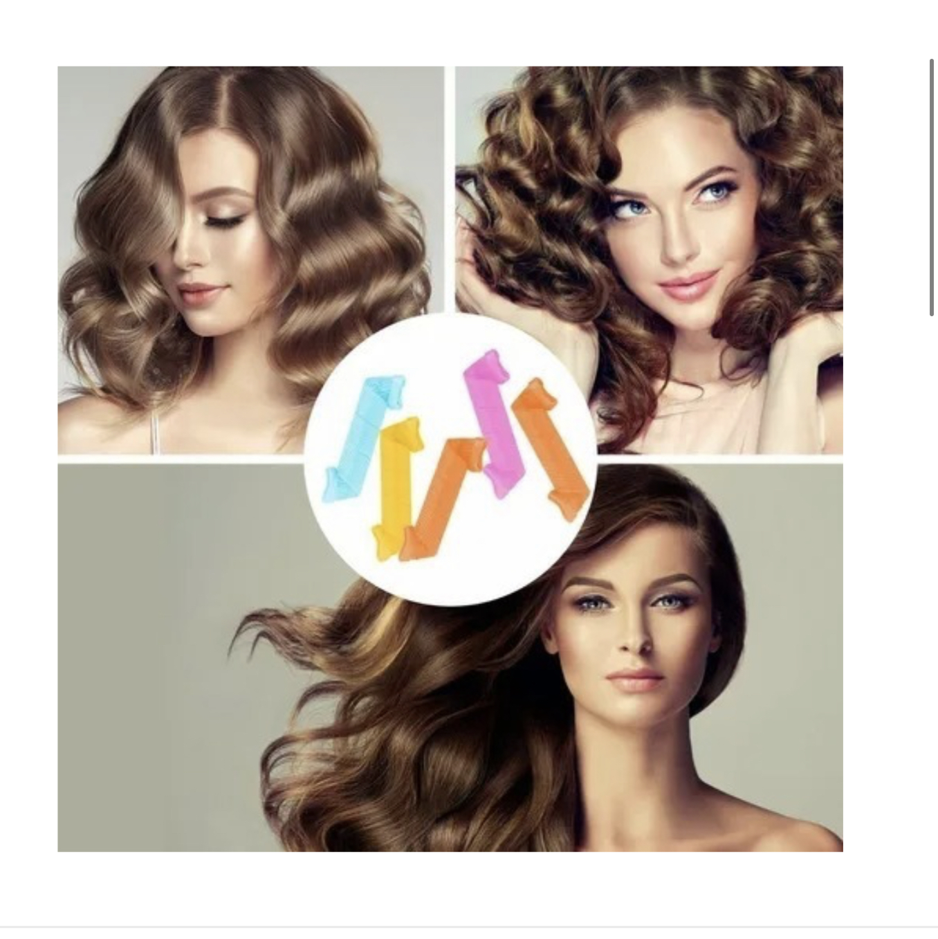 24 Piezas Rizadores De Pelo Mágicos, Rizos En Espiral