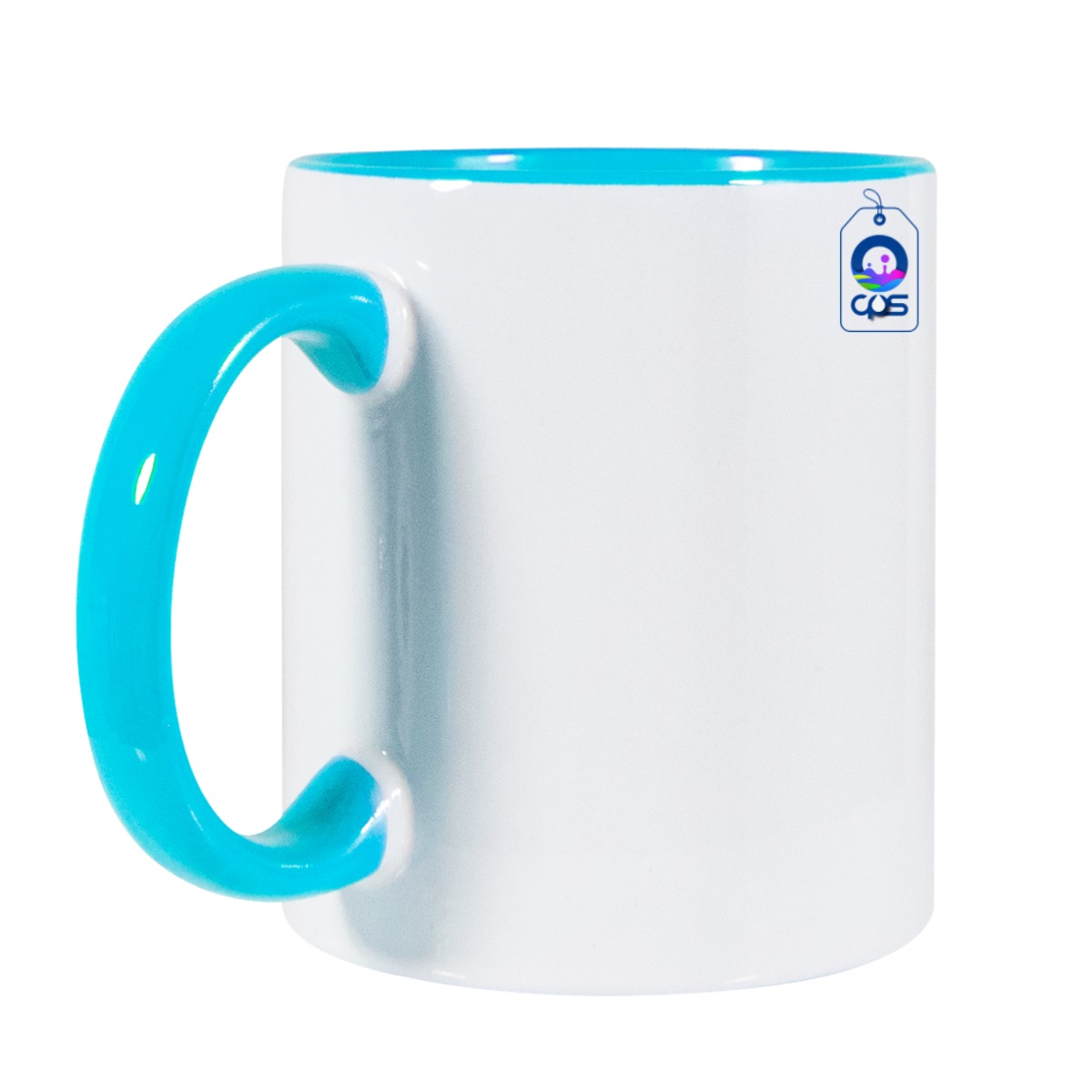Taza con interior y asa de color 11 oz. (36 pza.)